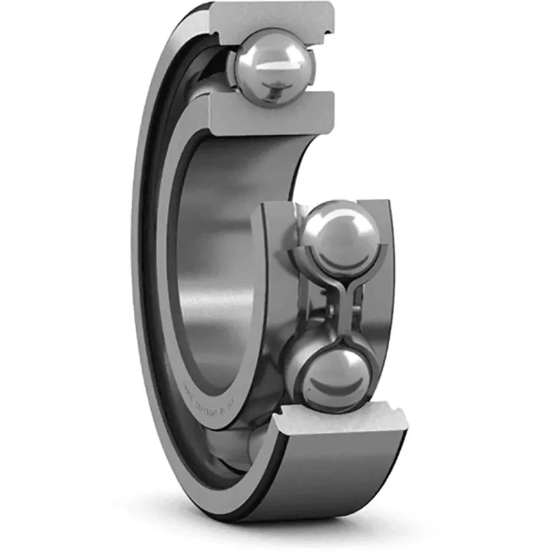 SKF Single Row Deep Groove Ball Bearing, 50 mm ID, 110 mm OD, 27 mm Width, Open Type, Sheet Metal Cage, C4 Clearance, 6310/C4