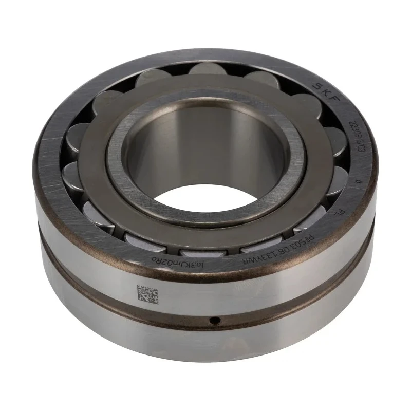 SKF Spherical Roller Bearing 22309 E/C3, 45mm ID, 100mm OD, Steel, C3 Clearance, 7000 rpm