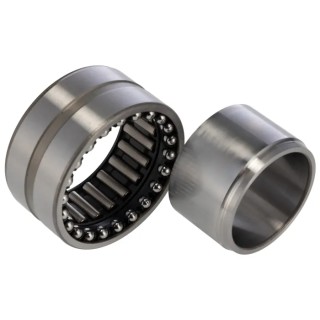 SKF Roller Bearing Angular Contact Ball, Needle Roller, 40 mm ID, 62 mm OD, Steel, NKIA 5908