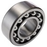 SKF Self-Aligning Ball Bearing 2 Row, Tapered Bore, 55 mm ID, 120 mm OD, Open End, Steel, Sheet Metal Cage 2311 K