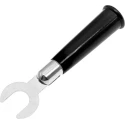 RS PRO Insulated Crimp Spade Connector, Black, Plastic, 19A, 30V AC/60V DC, 49.4mm, 51515-7-122 208-0275