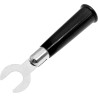 RS PRO Insulated Crimp Spade Connector, Black, Plastic, 19A, 30V AC/60V DC, 49.4mm, 51515-7-122 208-0275