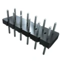 Samtec 10-Pin Through Hole Unshrouded Male Pin Header, 2.54mm Pitch, 2 Row, Glass Filled Polyester, BDL-105-G-F