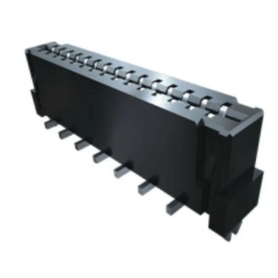 Samtec FC1 Series PCB Socket, 10 Contacts, Straight Surface Mount, 1 mm Pitch, FFC Connector, 1 Row, 2A, FC1-10-02-T-WT