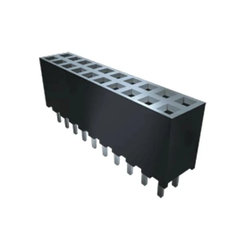 Samtec Straight Surface Mount PCB Socket SQW-108-01-F-D-VS-A, 16 Contacts, 2 Row, 2 mm Pitch, 3.8A, 281V