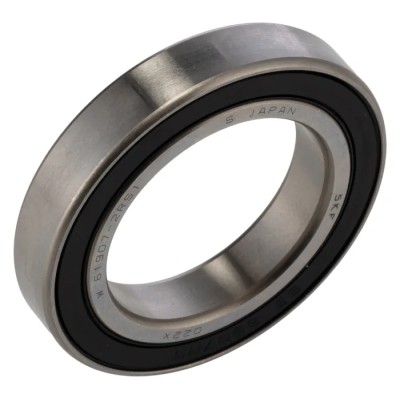 SKF Single Row Deep Groove Ball Bearing, Sealed, Stainless Steel, 35mm ID, 55mm OD, 10mm Width W 61907-2RS1