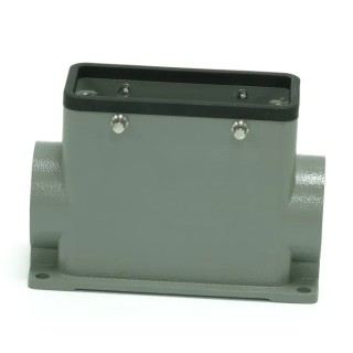 RS PRO Heavy Duty Power Connector Housing Surface Mount Die Cast Aluminium IP65 4 Levers RS-H16B 208-3932