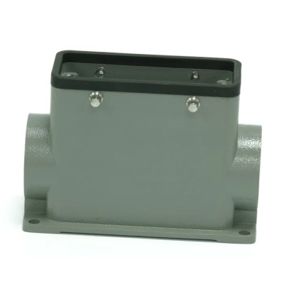 RS PRO Heavy Duty Power Connector Housing Surface Mount Die Cast Aluminium IP65 4 Levers RS-H16B 208-3932