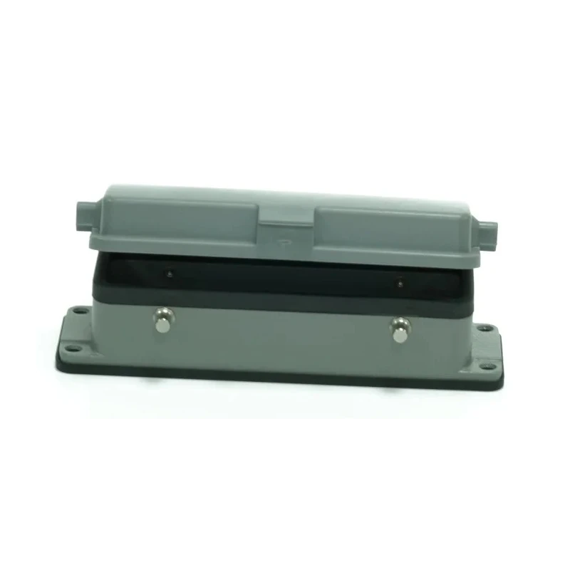 RS PRO Heavy Duty Power Connector Housing, Bulkhead, Die Cast Aluminium, IP65, 4 Levers RS-H24B 208-3963