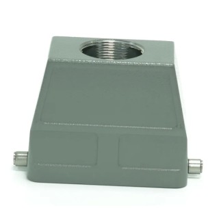 RS PRO Heavy Duty Power Connector Housing, Top Mount, Die Cast Aluminium, IP65, PG29 Thread, RS-H16B Series, 2 208-3948