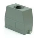 RS PRO Heavy Duty Power Connector Housing, Top Mount, Die Cast Aluminium, IP65, PG29 Thread, RS-H16B Series, 2 208-3948