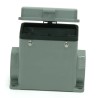 RS PRO Heavy Duty Power Connector Housing, H32A Series, 4 Levers, IP65, Die Cast Aluminium, Surface Mount 208-4129
