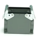 RS PRO Heavy Duty Power Connector Housing, Surface Mount, Die Cast Aluminium, IP65, Side Cable Entry, 2 Lever 208-4121