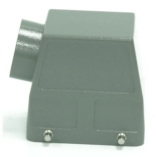 RS PRO Heavy Duty Power Connector Housing, Side Mount, Die Cast Aluminium, IP65, 4 Levers, M32 Thread, RS-H32A, 208-4113