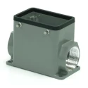 RS PRO Heavy Duty Power Connector Housing Die Cast Aluminium, Surface Mount, IP65, 4 Levers, RS-H32A Series 208-4137