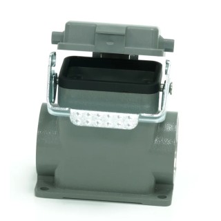 RS PRO Heavy Duty Power Connector Housing Die Cast Aluminium Surface Mount 1 Lever IP65 RS-H6B Series 208-4310