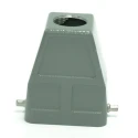 RS PRO Heavy Duty Power Connector Housing Top Mount Die Cast Aluminium IP65 Connector Hood 2 Levers RS-H6B 208-4318