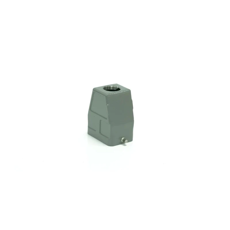 RS PRO Heavy Duty Power Connector Housing Top Mount Die Cast Aluminium IP65 Connector Hood 2 Levers RS-H6B 208-4318