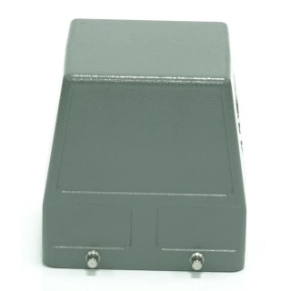 RS PRO Heavy Duty Power Connector Housing 4 Levers, Side Entry, Die Cast Aluminium, M40 Thread, IP65, RS-H32B Range 208-4162