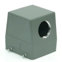 RS PRO Heavy Duty Power Connector Housing 4 Levers, Side Entry, Die Cast Aluminium, M40 Thread, IP65, RS-H32B Range 208-4162