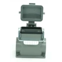 RS PRO Heavy Duty Power Connector Housing, Die Cast Aluminium, Surface Mount, IP65, Single Lever RS-H6B Range 208-4302
