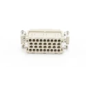 RS PRO Heavy Duty Power Connector Insert, Female, 32 Contacts, 16A, 500V, RS-HEE Series 208-4530