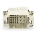 RS PRO Heavy Duty Power Connector Insert 10A 16A Male 24 Contacts RS-HK Series 208-4566