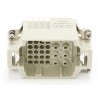 RS PRO Heavy Duty Power Connector Insert 10A 16A Male 24 Contacts RS-HK Series 208-4566
