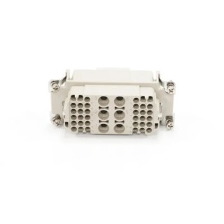 RS PRO Heavy Duty Power Connector Insert Female 10A 40A HK Series 36 Contacts 208-4559