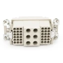 RS PRO Heavy Duty Power Connector Insert Female 10A 40A HK Series 36 Contacts 208-4559