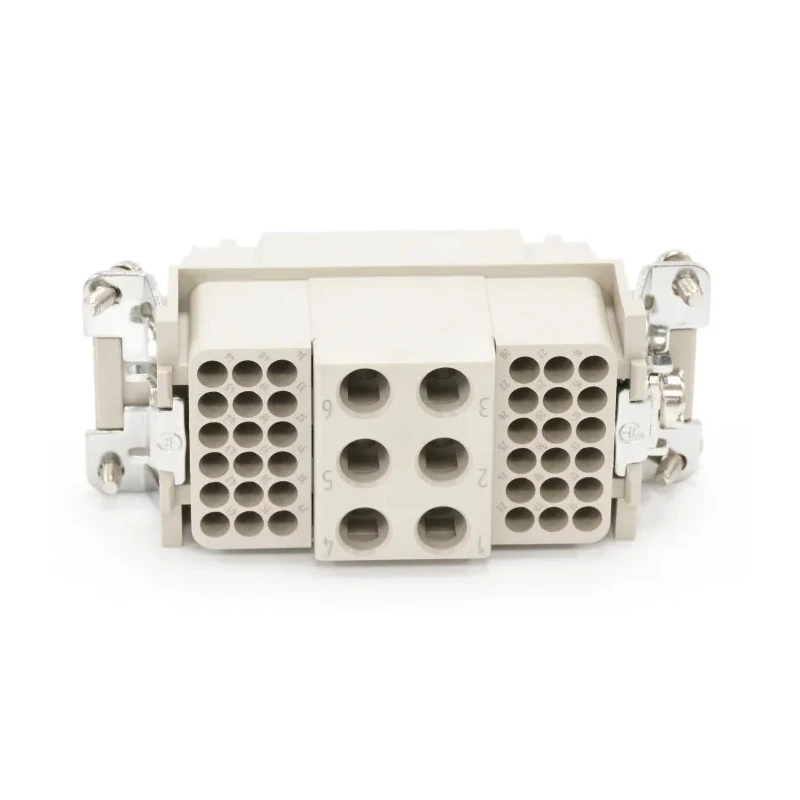 RS PRO Heavy Duty Power Connector Insert Female 10A 40A HK Series 36 Contacts 208-4559