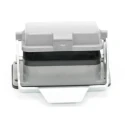 RS PRO Heavy Duty Power Connector Hood Bulkhead Housing, Die Cast Aluminium, IP65, 1 Lever, H10A Series 208-4712