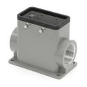 RS PRO H10B Range Heavy Duty Power Connector Housing, Surface Mount, Die Cast Aluminium, IP65, M32 Thread, 4 Levers 208-4859
