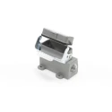 RS PRO Heavy Duty Power Connector Housing, Die Cast Aluminium, IP65, Surface Mount 1 Lever RS-H10A, 208-4720