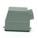 RS PRO Heavy Duty Power Connector Housing, Side Mount, Die Cast Aluminium, IP65, Connector Hood, RS-H16A, 2 Levers 208-4890