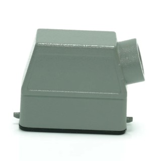 RS PRO Heavy Duty Power Connector Housing, Side Mount, Die Cast Aluminium, IP65, Connector Hood, RS-H16A, 2 Levers 208-4890