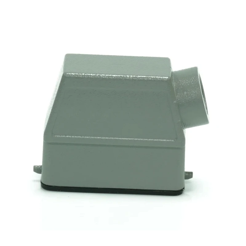 RS PRO Heavy Duty Power Connector Housing, Side Mount, Die Cast Aluminium, IP65, Connector Hood, RS-H16A, 2 Levers 208-4890