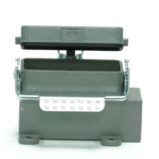 RS PRO Heavy Duty Power Connector Housing Single Lever Surface Mount Die Cast Aluminium IP65 RS-H16A Series 208-4897