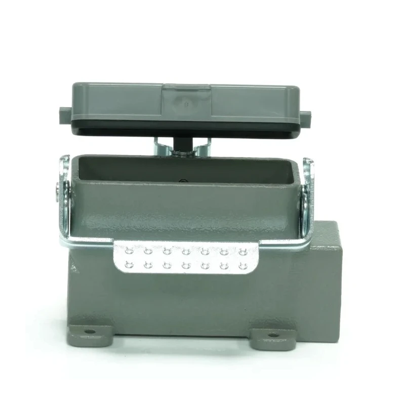 RS PRO Heavy Duty Power Connector Housing Single Lever Surface Mount Die Cast Aluminium IP65 RS-H16A Series 208-4897