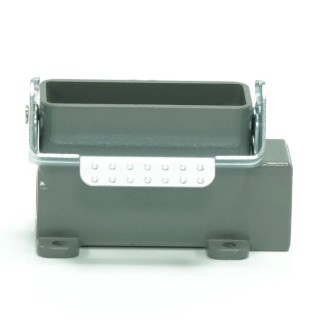 RS PRO Heavy Duty Power Connector Housing, Surface Mount, Die Cast Aluminium, IP65, Single Lever, RS-H16A Series 208-4905