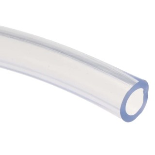 RS PRO Clear PVC Hose Pipe 25m, 4 Bar, Non-Reinforced, -15°C to 60°C, 797-366
