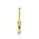 RS PRO CSGM Male Crimp Contact 5A, Gold Plated, For Heavy Duty Power Connector, Wire Size 0.33–0.52 mm² 208-4700