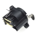 RS PRO Panel XLR Connector Straight 50V Female 5 Way Gold Plated 208-5195