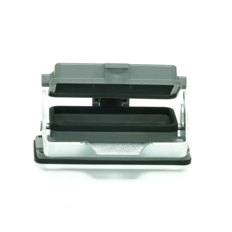 RS PRO Heavy Duty Power Connector Housing 1 Lever Bulkhead Die Cast Aluminium IP65, Bottom Entry, RS-H16B Series 208-4913