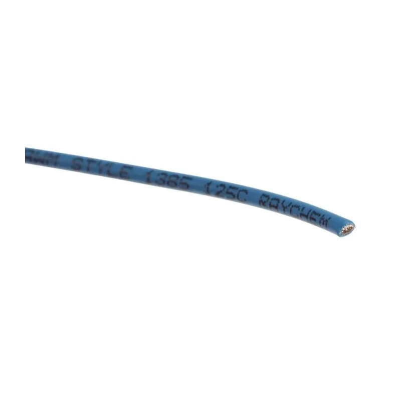 TE Connectivity FlexLite Series Blue Equipment Wire, 17 AWG, 19 x 0.25 mm, Single Core, Polyolefin, 100 m FLT0111-1.00-6