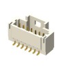 Samtec Right Angle Surface PCB Header, Shrouded, 30 Contacts, 2 mm Pitch, 2 Rows, 3.3A, 250V T1M-15-F-SH-L-K