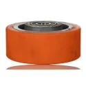 RS PRO Polyurethane Trolley Wheel 350 kg, Cast Iron Hub, Double Ball Race, 100mm Diameter, 208-6040
