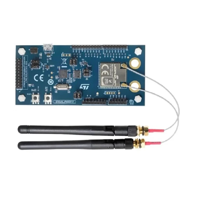 STMicroelectronics Dual Radio BLE and Sub-1 GHz Development Kit, WS2118-00 Bluetooth, Sigfox, Sub-1GHz, STEVAL-FKI001V1