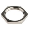 RS PRO Nickel Plated Brass Cable Gland Locknut, M20 Thread 127-473