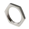 RS PRO Nickel Plated Brass Cable Gland Locknut, M20 Thread 127-473